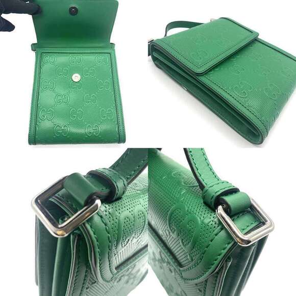 GUCCI Green Shoulder Bag - Picture 5 of 7